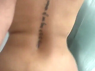 POV - Colombian Amateur Couple Has Fast Sex in the Shower