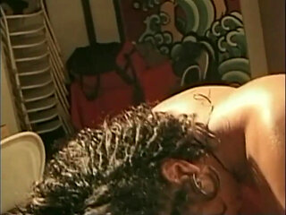 Muscle guy in the ass...trans woman in action