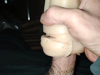 Toy Hard Edging - Amazing Cumshot(s) - multiple squirts, orgasm denial