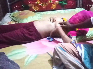 Bangladeshi stepsister gives you an erotic massage, rubbing your body and