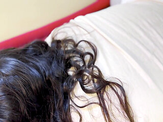 Stepson Tied up Hot Stepmoms Hand & Fucks Her Behind - After Sex She Suck My Cock Then I Cum Twice