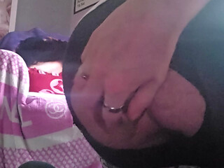 Fucking myself with dildo