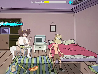 Fuckerman Cumpussy - Time to fuck that goth college woman and get that threesome!