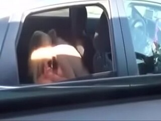 Amateur blonde girlfriend gives a deepthroat blowjob in the privacy of
