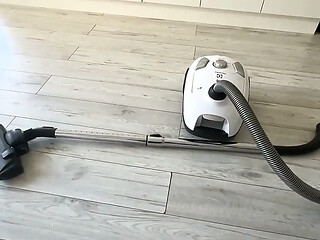 Cleaning Lady Was Undressed by the Client