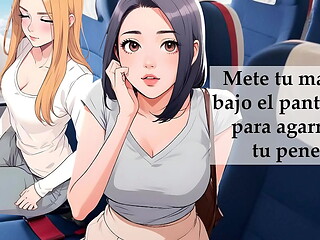 Se me sali&oacute_ la leche con las voces espa&ntilde_olas de este v&iacute_deo. Fantas&iacute_a en el avi&oacute_n JOI.