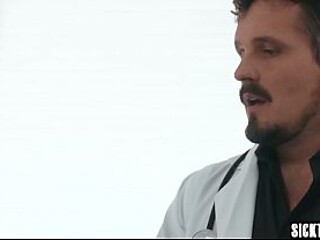 Big-titted black MILF Ravyn Alexa gets a wild servicing by her doctor