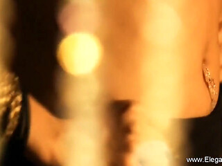 Close up action with Indian stripper