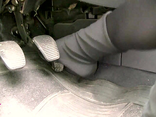 Revving in Cloth Black Boots