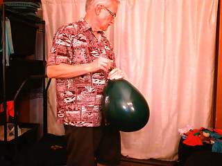 157) Two Sit 2 Pops and Blimp Balloon Hump and Cum