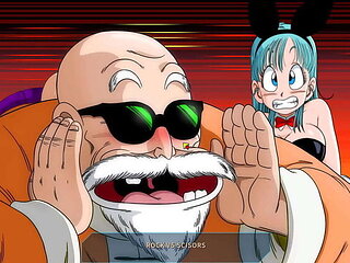 Big Tits Bulma Takes Huge Cock - Kame Paradise 2 Episode 2