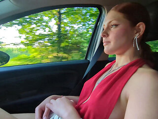 POV: After a Date I Get Fucked so Hard Outdoor, Car Sex (italian Amateur)