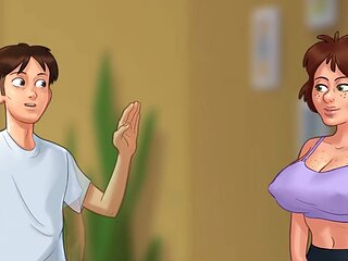 MissKitty2K's summertime saga reimagined with a wild scene in the lab