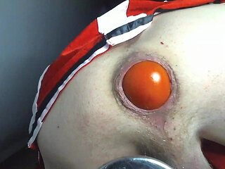 And again fruit in the ass. Anal