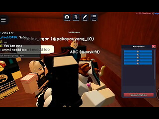 I join a porn game I sex a player female and the guys saw us