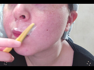 Shaving My Mustache