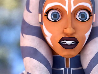 Ahsoka fantisizes about sex and gets wet about it (by Redmoa)