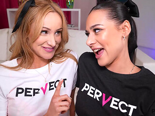 PERVECT Bella and Juicy find out who is more dominant
