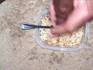 Watch me jerk off and masturbate and bust and nut in my noodles