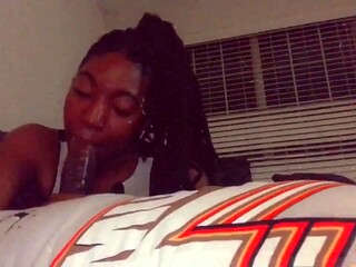 Pretty Lily gets a BBC cumshot on her face