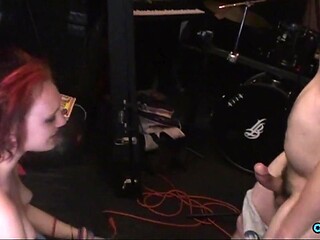 These two metalheads really know how to put up a good hardcore action