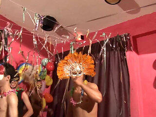 Gay cabaret pervert orgy