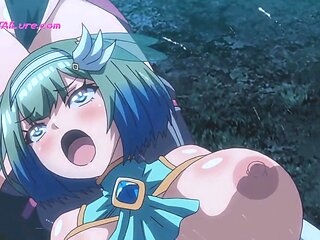  Virgin HENTAI MILF With Large Breasts Begs to Be Filled After Intense Masturbation