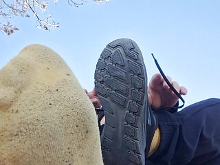 The feet that  you you will never have it in your mouth