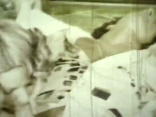 Sepia Vintage Cum Sluts Share Loads in Retro 8-minute Orgy