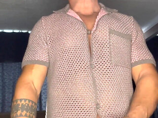 Solo Wank Jerk off Mr Guru Bodybuilder Daddy