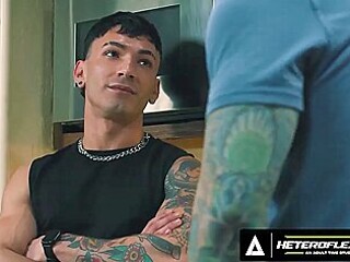 Derek Kage And Siren Santiago - Stud Comforts Lonely Stepdad Then Bends Over To Get Bred