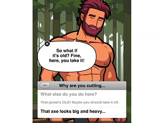 Your favorite lumberjack with massive huge cock.
