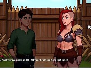 Anime girl Dane enjoys a fantasy about some intense pussy licking action