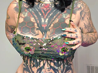 Rave Girl Strip Tease