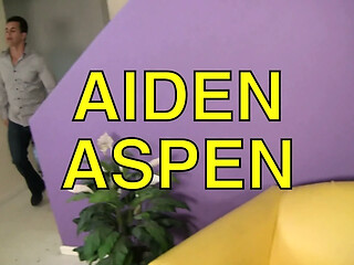 Stepdaughter Aiden Aspen gives a deepthroat blowjob & gets fucked by stepmom