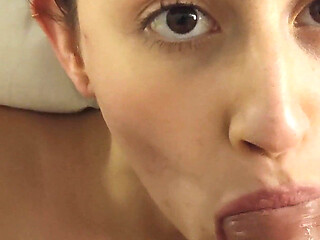 Climax 4K Cum in Mouth and Swallow It