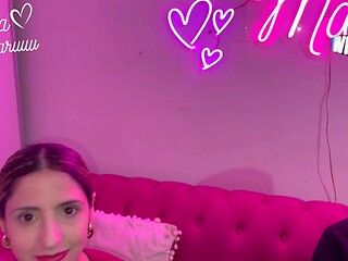 Argentine babe gives deepthroat and swallow while getting fucked in the ass