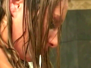 Blonde MILF Drains Thick Cock in Steamy Shower