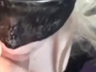 Hot Blonde - Big Tit - Cum in Mouth