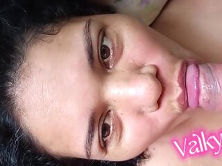 Pretty Neighbor Sucking Rich Deep Throat Expert In Blowjob