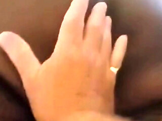 Ebony Meets With A Stranger And Let's Him Touch Her Up