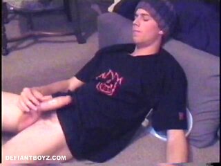 Straight Boy Jayden Jerks Off