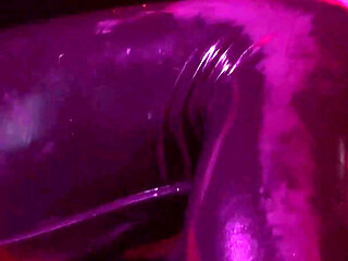 Rubber & Ava Fetishart Give Perv a Latex Footjob Part 1