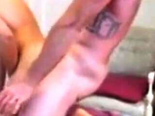 Muscle Daddy Barebacks His Latino Lover