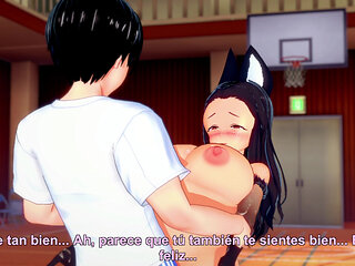 Sex with the demon schoolgirl in the demon school - Hentai