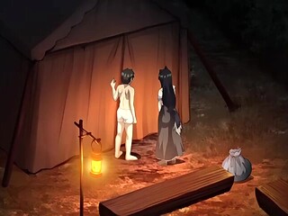 Sweet Figure with Heart hidden in the darkness