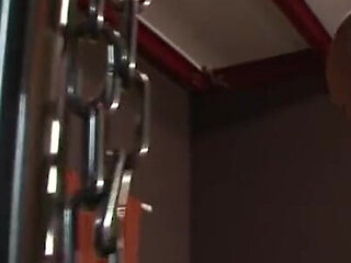 Humiliating dildo play