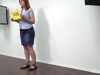 Big Cock Tests Czech PAWG Eva on Couch