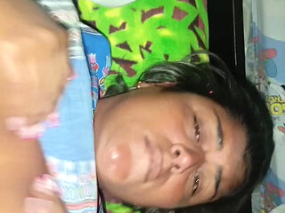 Stepsister Sucks the Dildo That Stepmother Puts in Her Ass and Stepson Brings Her Cum