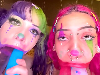Slutty Clown Bounce House: Mischief &amp_ Making Out!